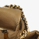 Chanel Gold Calfskin Medium Crown Single Flap Bag