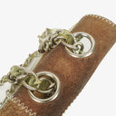Chanel Green/Brown PVC and Leather Naked Patchwork Flap Bag