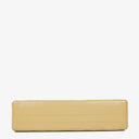 Chanel Half-Moon Flap Bag Beige Quilted Lambskin 24K Gold-Plated Hardware