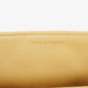 Chanel Half-Moon Flap Bag Beige Quilted Lambskin 24K Gold-Plated Hardware