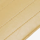 Chanel Half-Moon Flap Bag Beige Quilted Lambskin 24K Gold-Plated Hardware
