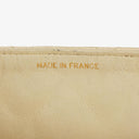 Chanel Half-Moon Flap Bag Beige Quilted Lambskin 24K Gold-Plated Hardware
