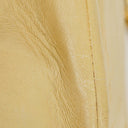 Chanel Half-Moon Flap Bag Beige Quilted Lambskin 24K Gold-Plated Hardware
