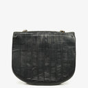 Chanel Half-Moon In Black Quilted Lambskin With 24K Gold-Plated Hardware