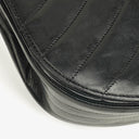 Chanel Half-Moon In Black Quilted Lambskin With 24K Gold-Plated Hardware