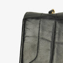 Chanel Half-Moon In Black Quilted Lambskin With 24K Gold-Plated Hardware