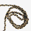 Chanel Half-Moon In Black Quilted Lambskin With 24K Gold-Plated Hardware