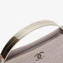 Chanel Jersey Metal Top Handle Bag