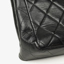 Chanel Jumbo CC Classic Single Flap Bag Black Quilted Lambskin 24K Gold-Plated Hardware