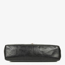 Chanel Jumbo CC Classic Single Flap Bag Black Quilted Lambskin 24K Gold-Plated Hardware