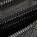 Chanel Jumbo CC Classic Single Flap Bag Black Quilted Lambskin 24K Gold-Plated Hardware