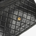 Chanel Jumbo CC Classic Single Flap Bag Black Quilted Lambskin 24K Gold-Plated Hardware