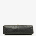 Chanel Jumbo CC Classic Single Flap Bag Black Quilted Lambskin 24K Gold-Plated Hardware