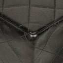 Chanel Jumbo CC Classic Single Flap Bag Black Quilted Lambskin 24K Gold-Plated Hardware