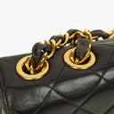 Chanel Jumbo CC Classic Single Flap Bag Black Quilted Lambskin 24K Gold-Plated Hardware