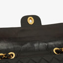 Chanel Jumbo CC Classic Single Flap Bag Black Quilted Lambskin 24K Gold-Plated Hardware