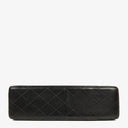 Chanel Jumbo CC Classic Single Flap Maxi Logo Bag Black Quilted Lambskin 24K Gold-Plated Hardware