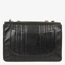 Chanel Jumbo CC Vertical Black Quilted Lamabskin Flap Bag 24K Gold-Plated Hardware