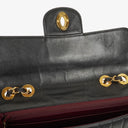 Chanel Jumbo CC Vertical Black Quilted Lamabskin Flap Bag 24K Gold-Plated Hardware