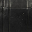 Chanel Jumbo CC Vertical Black Quilted Lamabskin Flap Bag 24K Gold-Plated Hardware