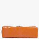 Chanel Jumbo Classic Single Flap Bag Chevron Patent Quilted Leather With Silver-Tone Hardware