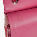 Chanel Jumbo Clasic Double Flap Patent Quilted Leather With Silver-tone Hardware