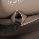 Chanel Jumbo Clasic Double Flap Patent Quilted Leather With Silver-tone Hardware