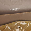 Chanel Jumbo Clasic Double Flap Patent Quilted Leather With Silver-tone Hardware