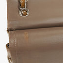 Chanel Jumbo Clasic Double Flap Patent Quilted Leather With Silver-tone Hardware