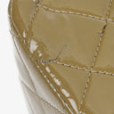 Chanel Jumbo Clasic Double Flap Patent Quilted Leather With Silver-tone Hardware