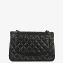 Chanel Jumbo Classic Double Flap Bag Black Quilted Caviar Gold-Tone Hardware