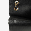 Chanel Jumbo Classic Double Flap Bag Black Quilted Caviar Gold-Tone Hardware