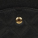 Chanel Jumbo Classic Double Flap Bag Black Quilted Caviar Gold-Tone Hardware