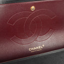 Chanel Jumbo Classic Double Flap Bag Black Quilted Lambskin With Golden-Tone Hardware