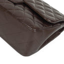 Chanel Jumbo Classic Double Flap Bag In Brown Quilted Lambskin And Gold-Plated Hardware