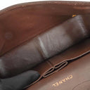 Chanel Jumbo Classic Double Flap Bag In Brown Quilted Lambskin And Gold-Plated Hardware