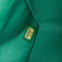 Chanel Jumbo Classic Double Flap Bag Turquoise Quilted Patent Leather With Silver-Tone Hardware