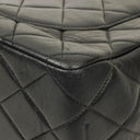 Chanel Jumbo Classic Single Flap Bag Black Quilted Lambskin 24K Gold-Plated Hardware
