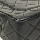 Chanel Jumbo Classic Single Flap Bag Black Quilted Lambskin 24K Gold-Plated Hardware