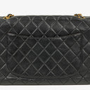 Chanel Jumbo Classic Single Flap Bag Black Quilted Lambskin 24K Gold-Plated Hardware