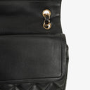 Chanel Jumbo Classic Single Flap Bag Black Quilted Lambskin Gold-Tone Hardware