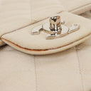 Chanel Jumbo Classic Single Flap Bag Jersey Silver-Tone Hardware