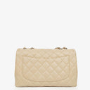 Chanel Jumbo Classic Single Flap Bag Quilted Lambskin Silver -Toned Hardware