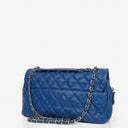Chanel Jumbo Quilted Caviar Single Flap Bag With Silver -Toned Hardware