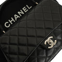 Chanel Kelly Medium Black Quilted Lambskin, 2005-2006