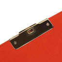 Chanel Label Click Flap Red in Quilted Calfskin With Gold-Tone Hardware