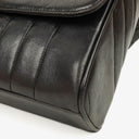Chanel Lambskin Black Vertical Quilted Maxi CC Flap Shoulder Bag