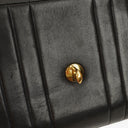 Chanel Lambskin Black Vertical Quilted Maxi CC Flap Shoulder Bag
