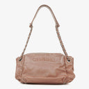 Chanel Lambskin Lax Accordion Hobo Bag