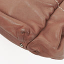 Chanel Lambskin Lax Accordion Hobo Bag